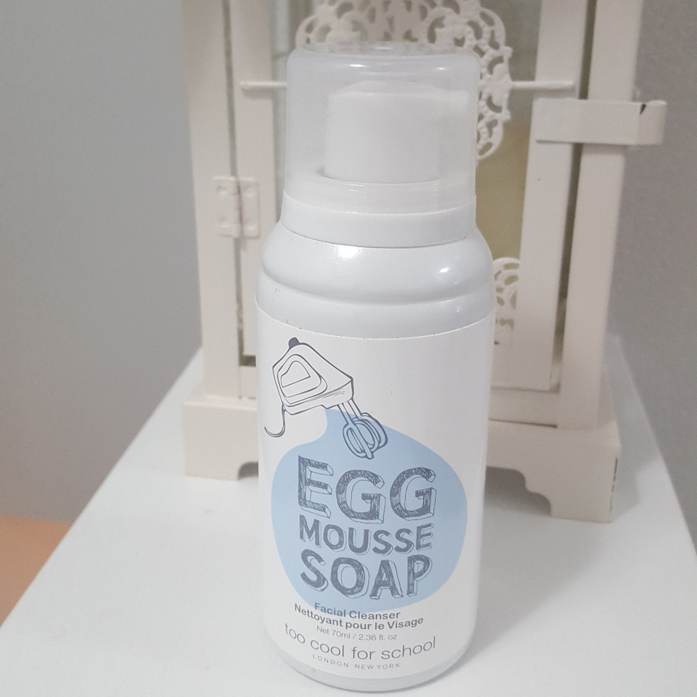 USED Egg Mousse Soap